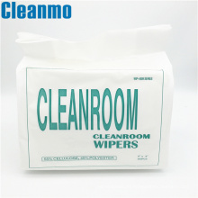 Limpiador no tejido 55% celulosa y 45% poliéster sala limpia